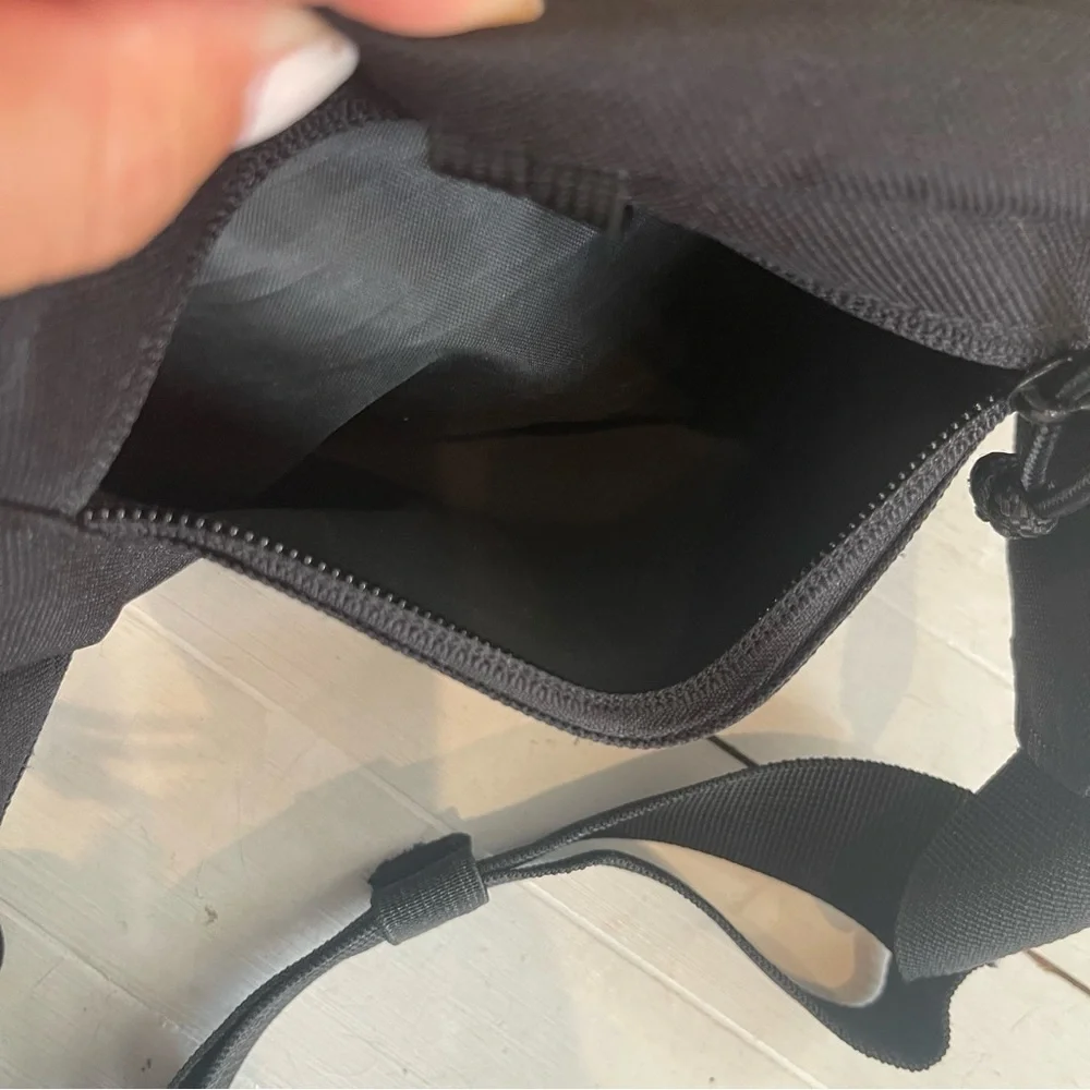Outdoor Products Fanny Pack Black Waistpack Bag Carrier Hiking Walking